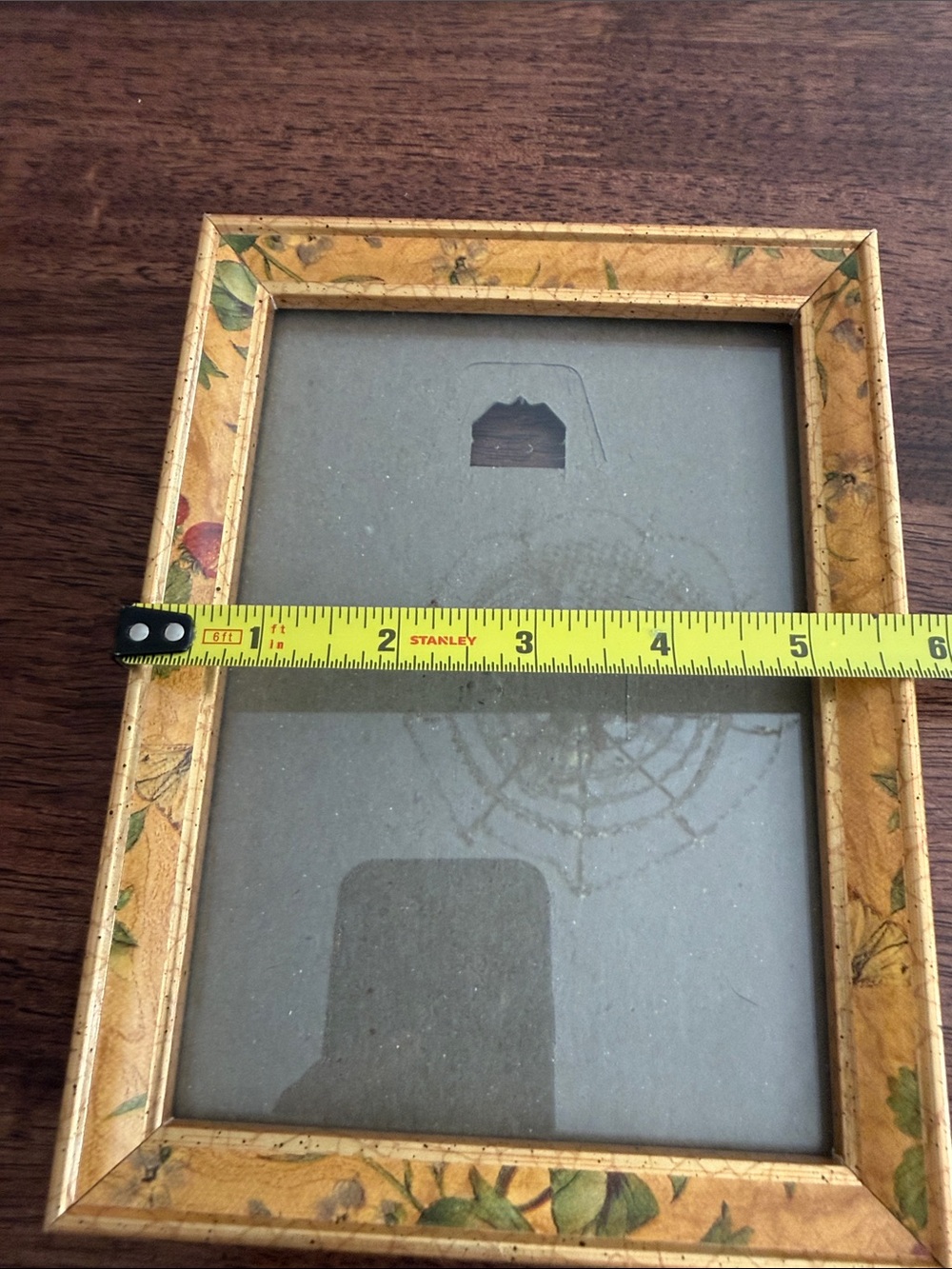 6x8 floral wood frame - Picture 7 of 10